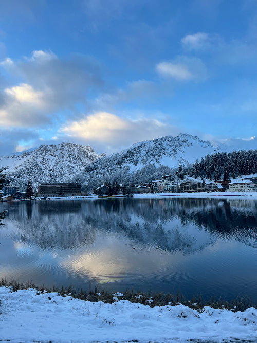 Laura working on the 1800m Club in Arosa