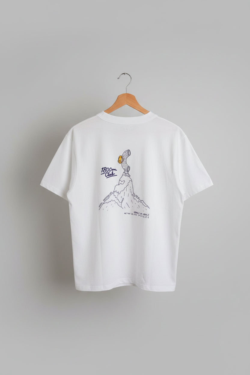 Back design of the MS-01 Hörnli am Hörnli. Designed & Printed in Arosa Switzerland by the 1800m Club.