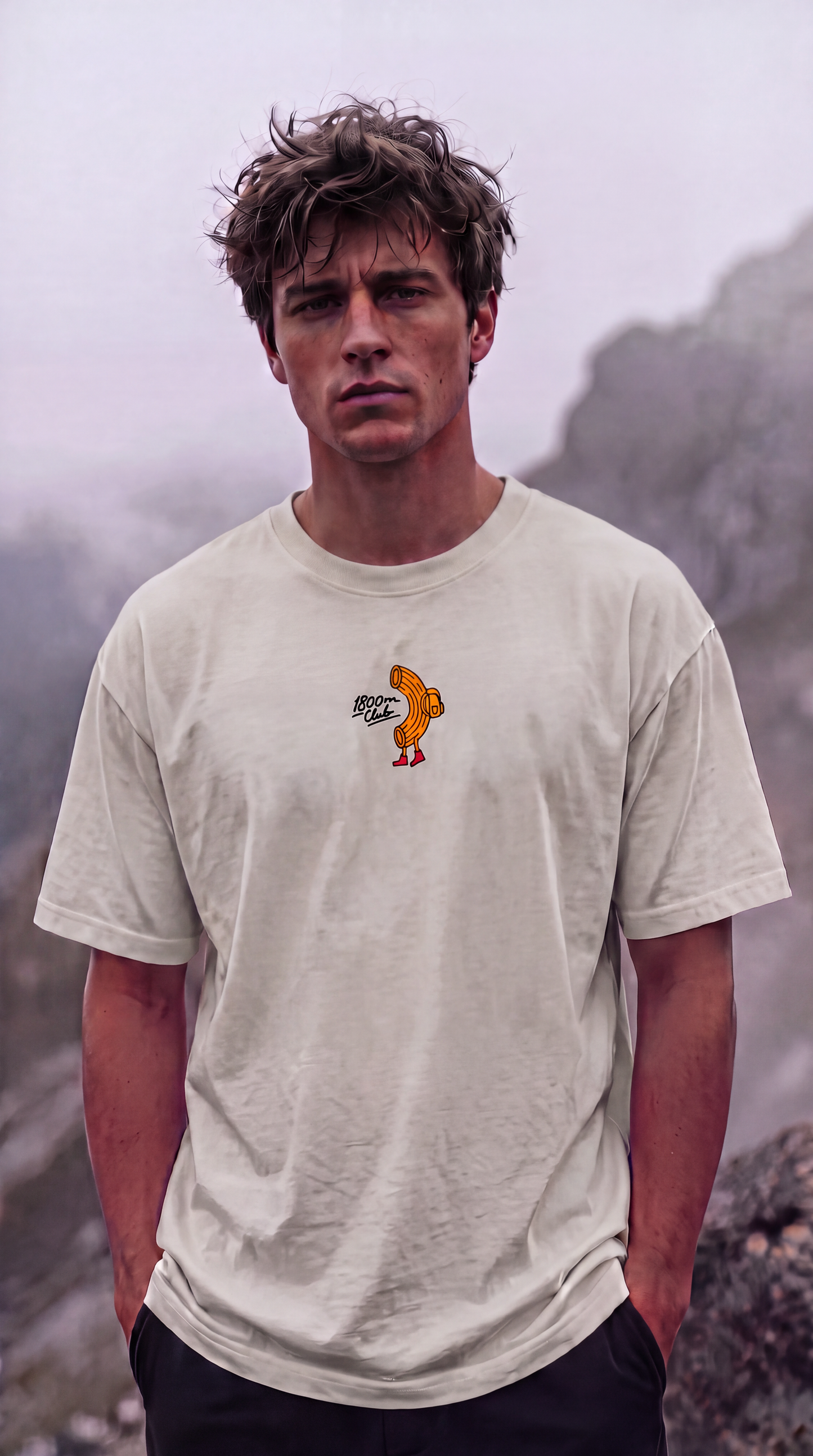 MS-01 Hörnli am Hörnli T-shirt. Designed & Printed in the Swiss Alps at 1800m above the ordinary in Arosa. 