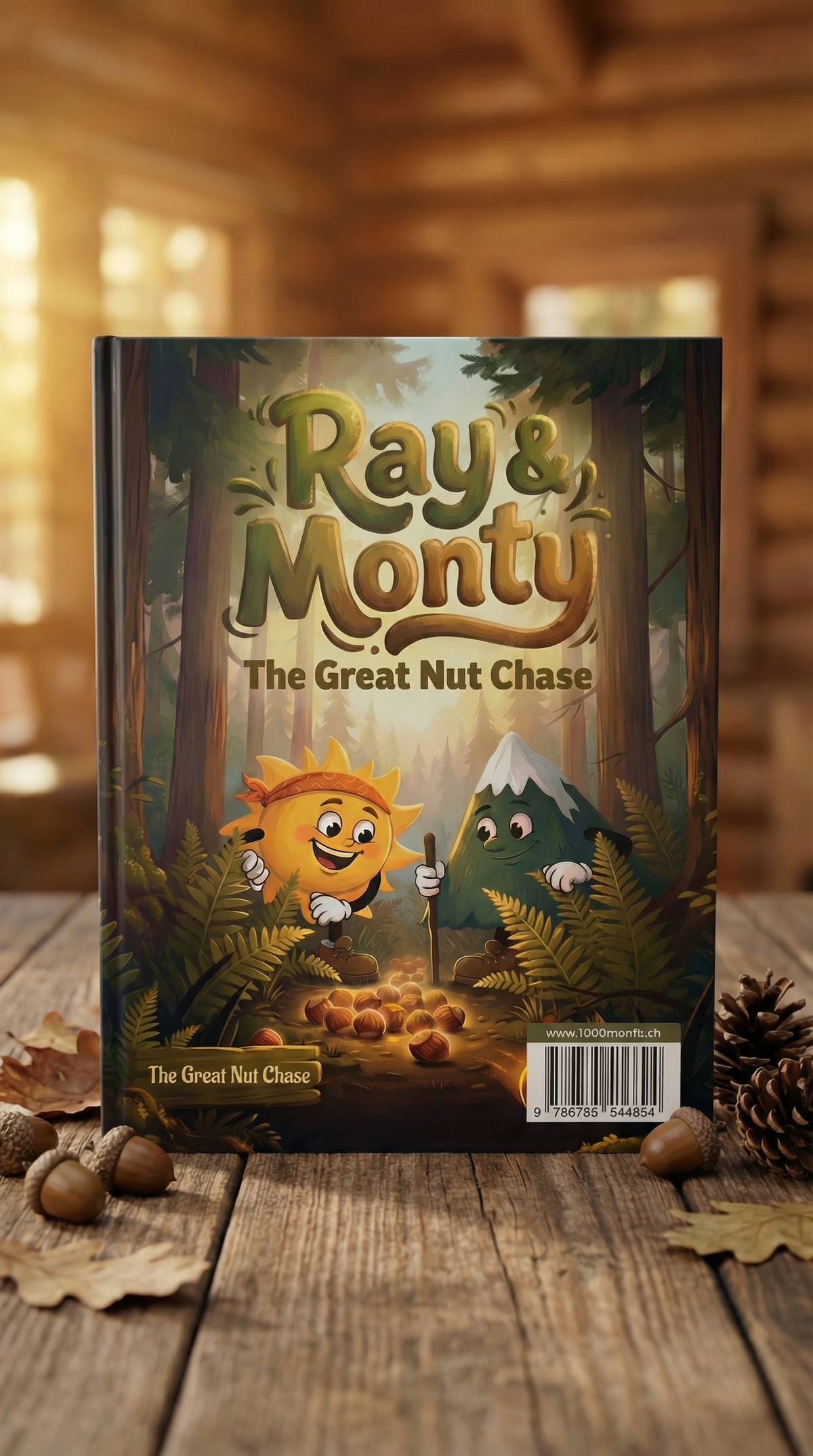 Das Bilderbuch Die grosse Nussjagd von Ray und Monty